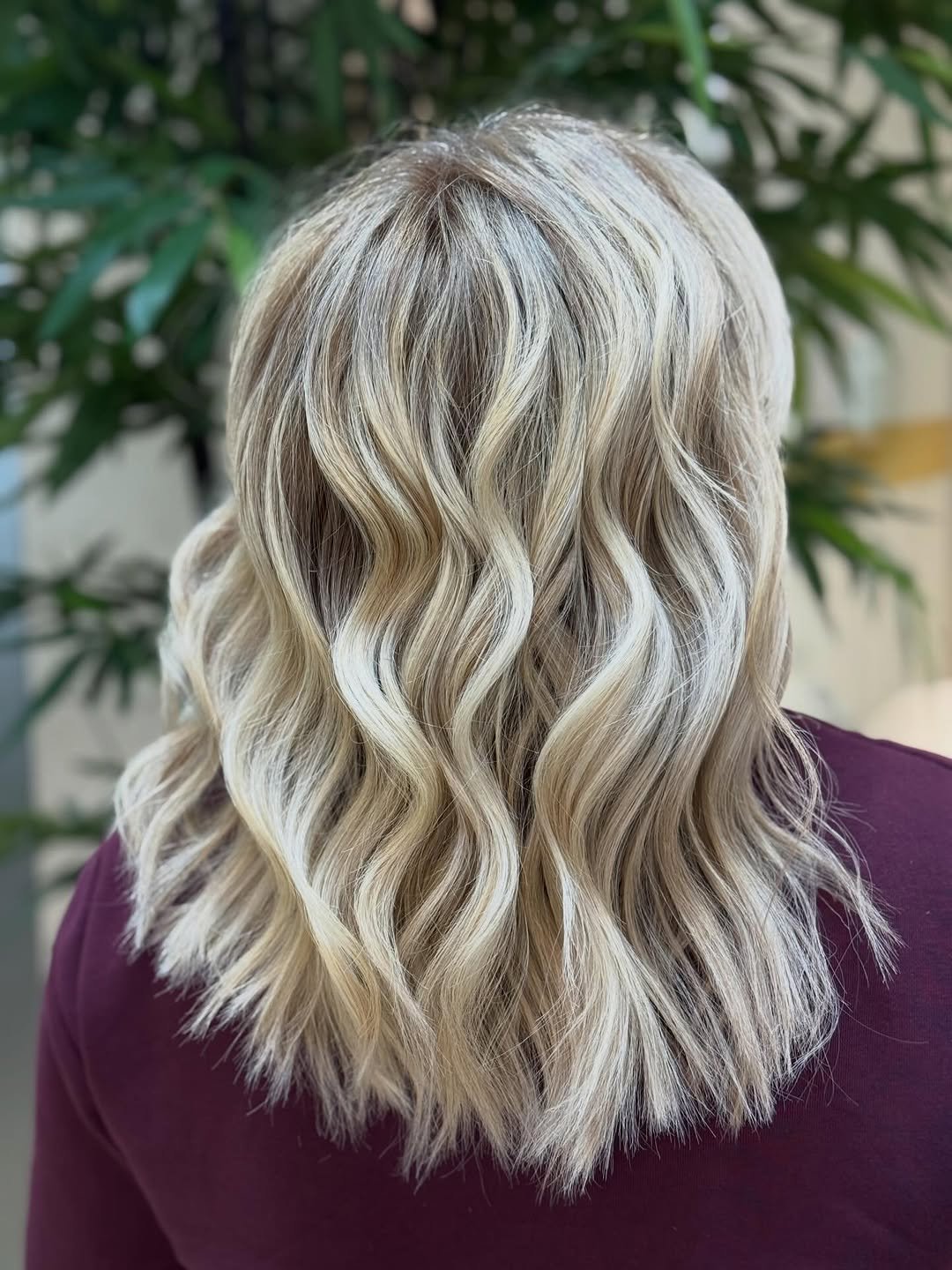 Resultado de cabelo e styling no salão